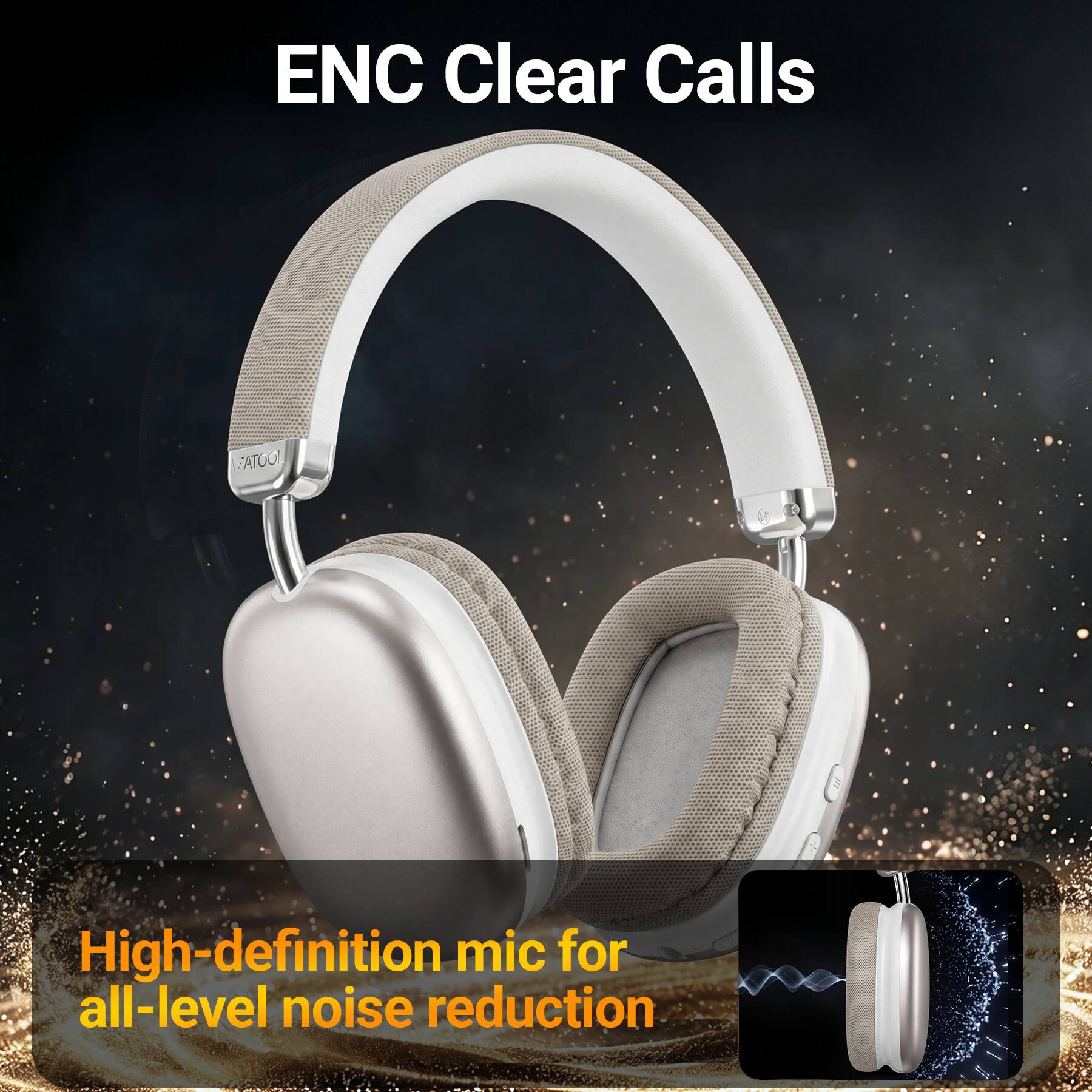 ENC Clear Calls

FATOOL

High-definition mic for all-level noise reduction