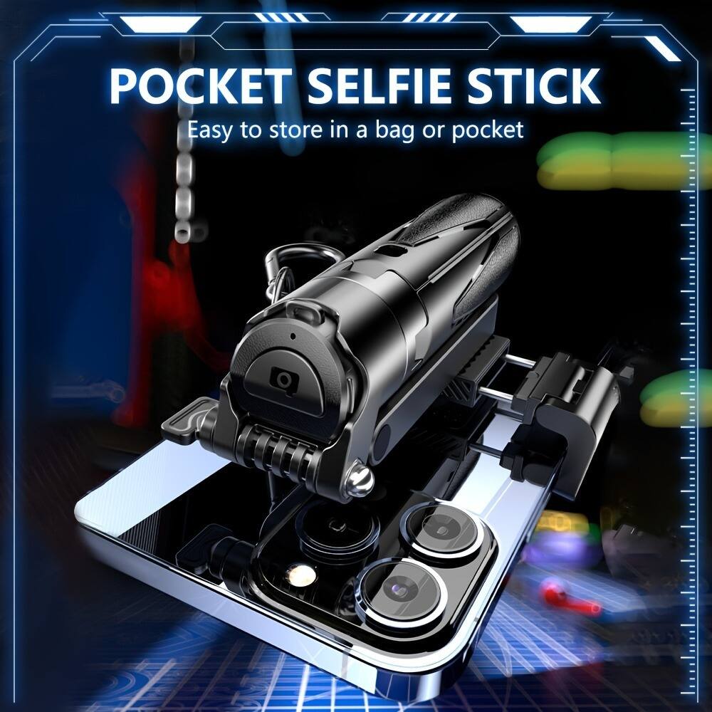 POCKET SELFIE STICK  
Easy to store in a bag or pocket
