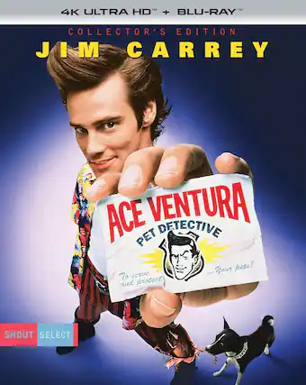 Front. Ace Ventura: Pet Detective (Collector's Edition) - 4K Blu-Ray.