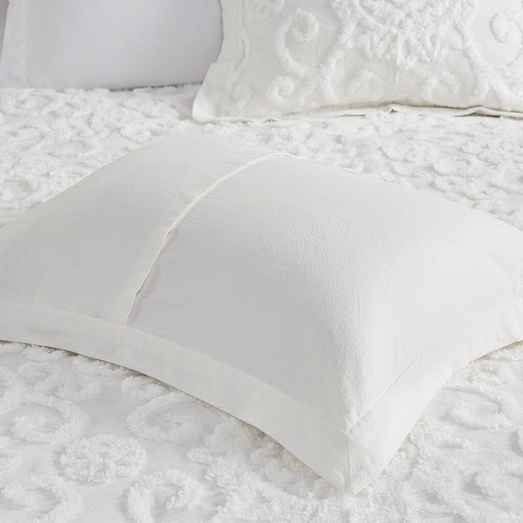 Alt View 3. Gracie Mills - Gracie Mills Lito Mini Cotton Duvet Set - Ivory.