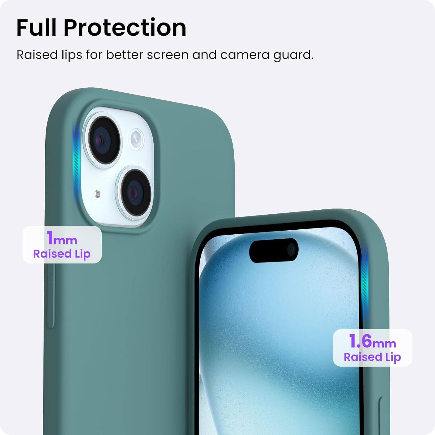 ORDA Custodia magnetica per iPhone 15 Pro, protezione contro le ORDA Custodia magnetica per iPhone 15 Pro, protezione contro le