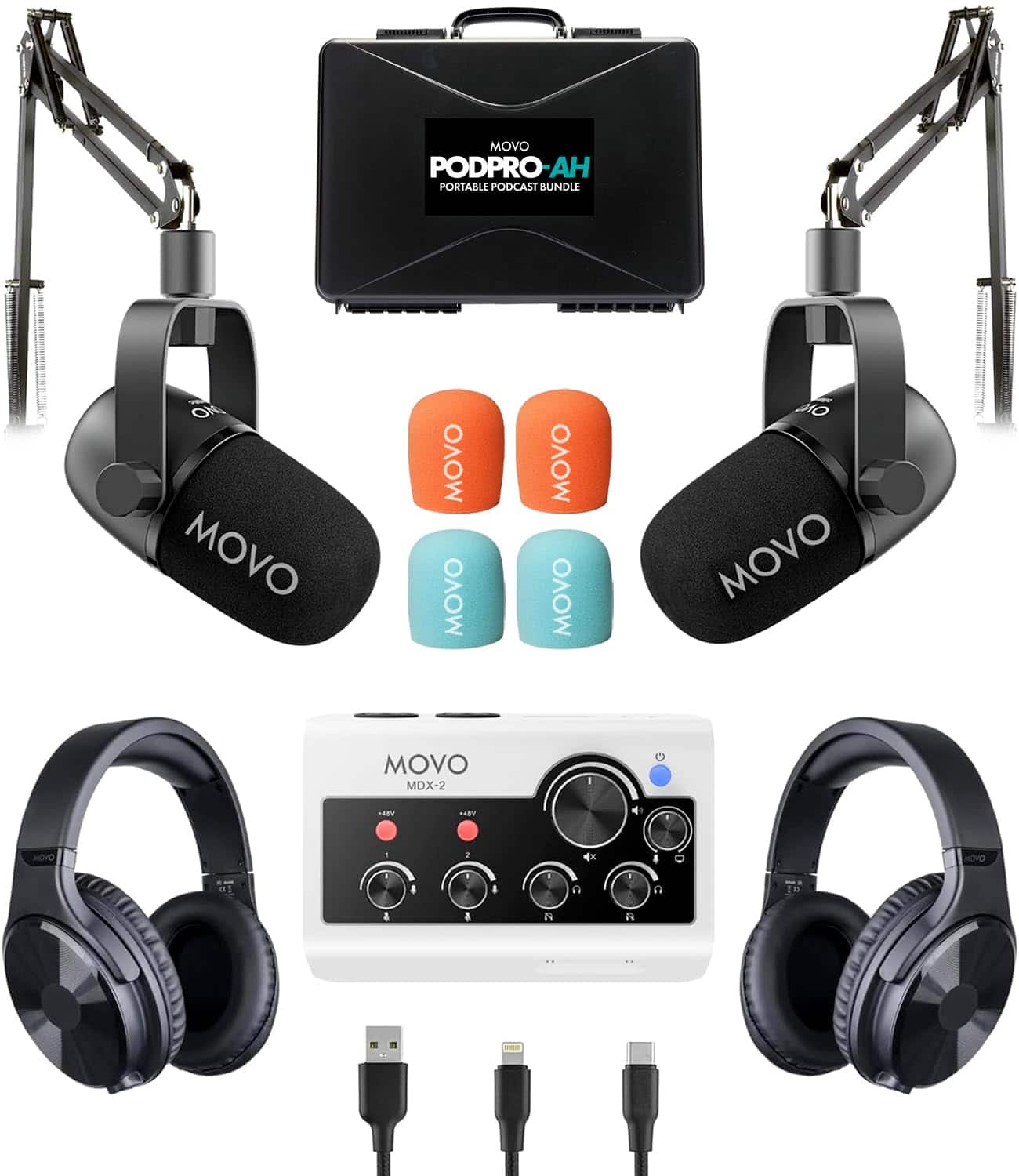 MOVO PODPRO-AH PORTABLE PODCAST BUNDLE

MOVO MOVO
MOVO MOVO
MOVO MOVO
MOVO MDX-2

487
489

MOVO
2