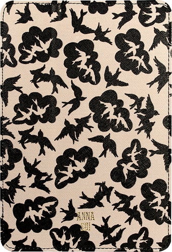  Anna Sui - Folio Hard Case for Apple iPad mini, iPad mini 2 and iPad mini 3 - Pink/Black