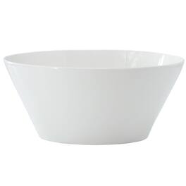 Gibson - Home Great Essentials 9.4 Inch Round Fine Ceramic Meal Bowl - White