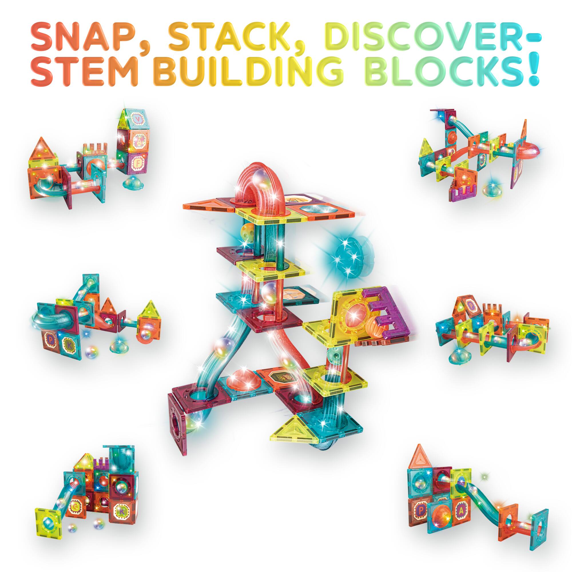 SNAP, STACK, DISCOVER- STEM BUILDING BLOCKS!