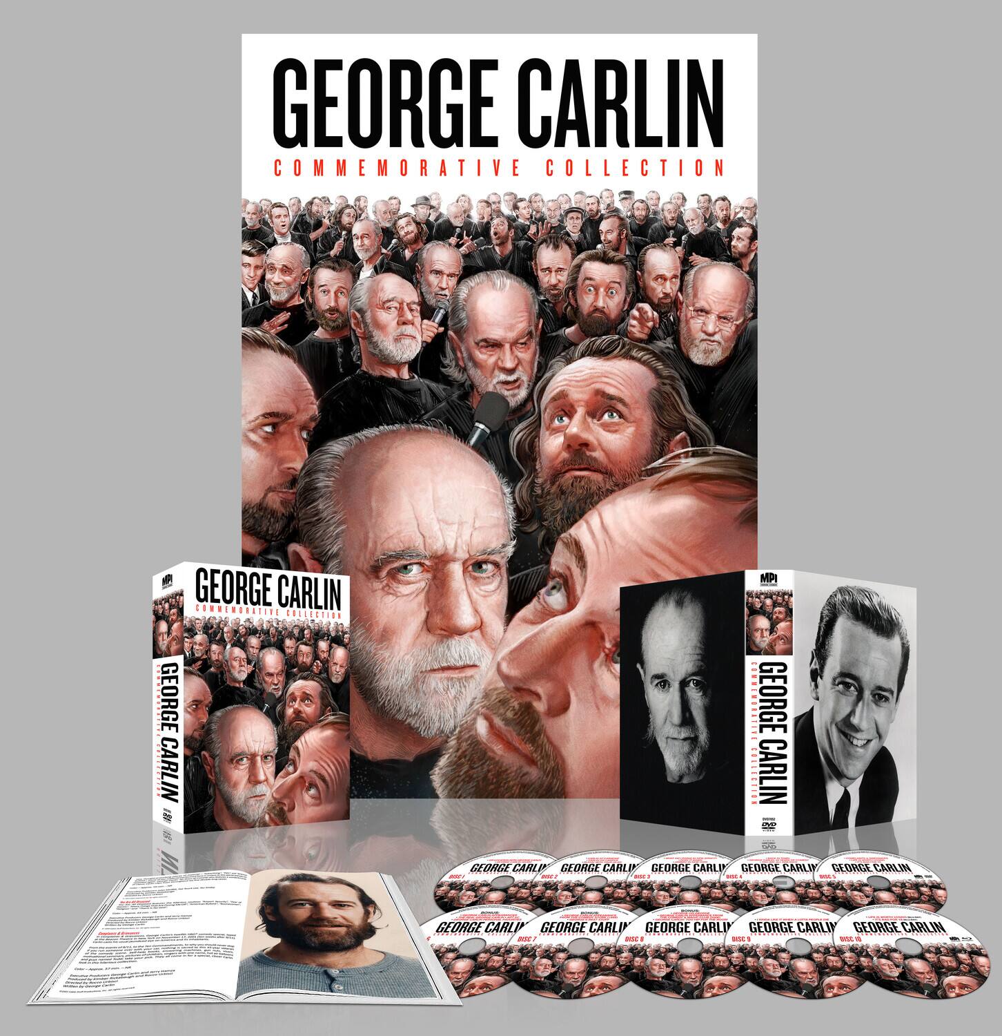 Alt View 1. George Carlin Commemorative Collection   - DVD.