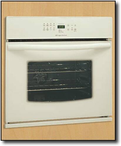 Front Standard. Frigidaire - 27" Built-in Single Electric Convection Wall Oven - Bisque (Special Order).