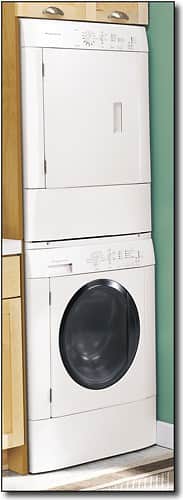 Front Standard. Frigidaire - 5.8 Cu. Ft. 7-Cycle Super Capacity Gas Dryer - White.