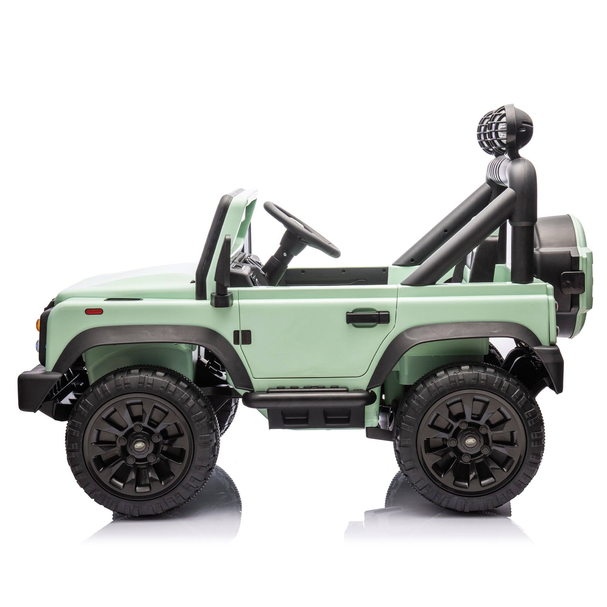 Alt View 3. Boyel Living - 3+ Green 24V Kids Ride On UTV with Parents Remote Control 4Wheel - green.