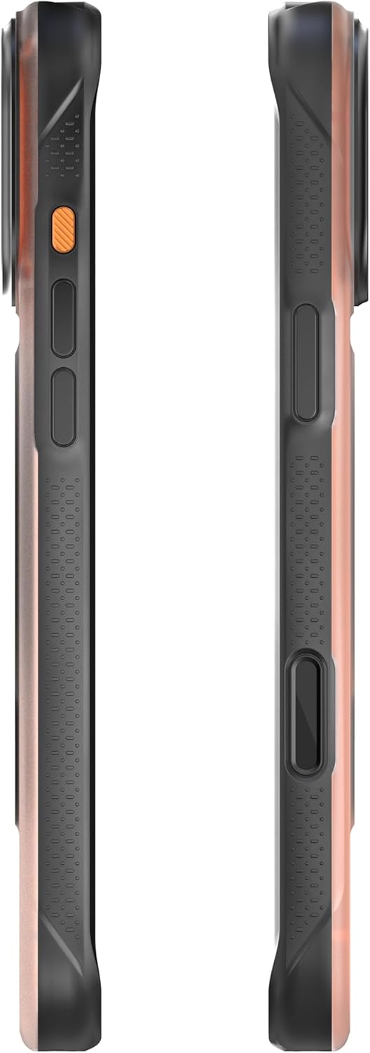 Alt View 1. Rebel - Rebel - Frosted Series GEN7 Case For Apple iPhone 17 Pro Max - Black/Matte Clear - Black.