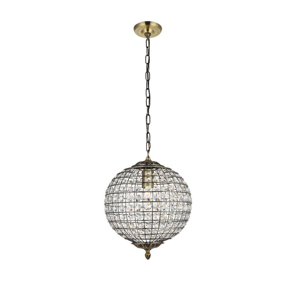 Alt View 4. Living District - Earlene 1 light 12 inch antique bronze pendant - Antique Bronze.