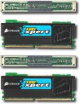 Front Standard. Corsair - XMS XPERT 2-Pack 512MB PC3200 DDR DIMM Memory.