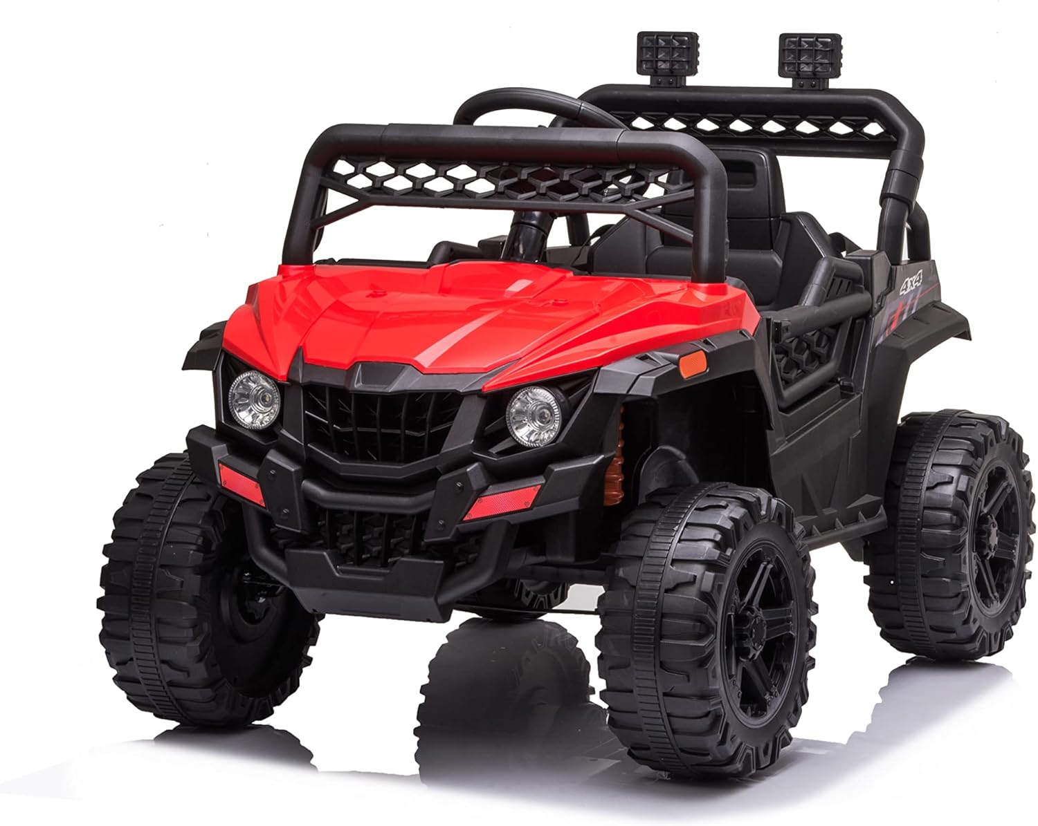 Homhougo - 12V Kids Ride On Truck Car Toddlers Electric Vehicle Powered Wheels Car Toy with Remote Control,Spring Suspension price history on PriceWatchPro