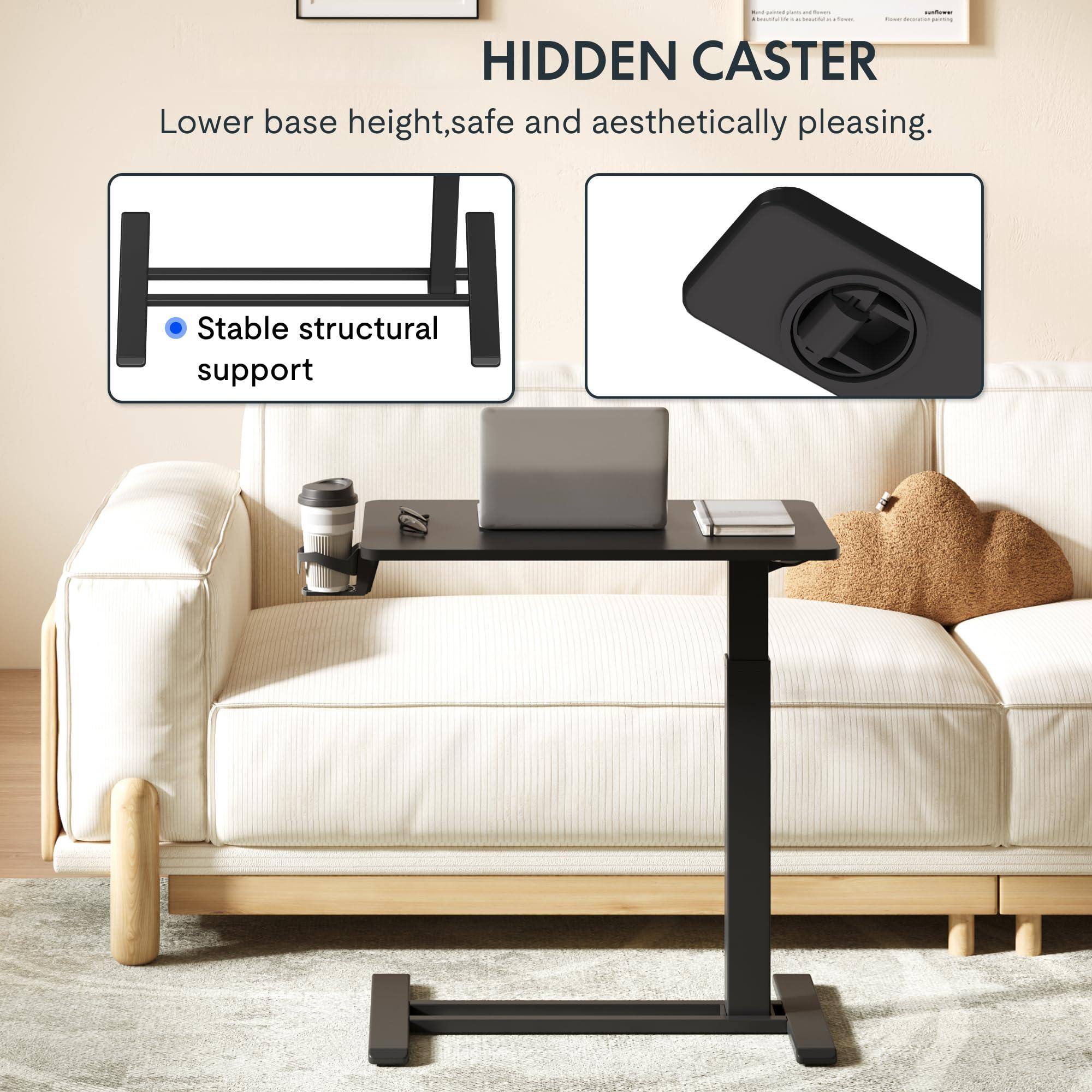 **HIDDEN CASTER**

- Lower base height, safe and aesthetically pleasing.
- Stable structural support