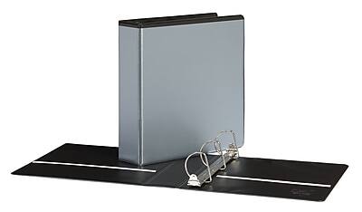 Alt View 2. Cardinal - XtraLife ClearVue Heavy Duty 2" 3-Ring Non-View Binders, D-Ring - Black.