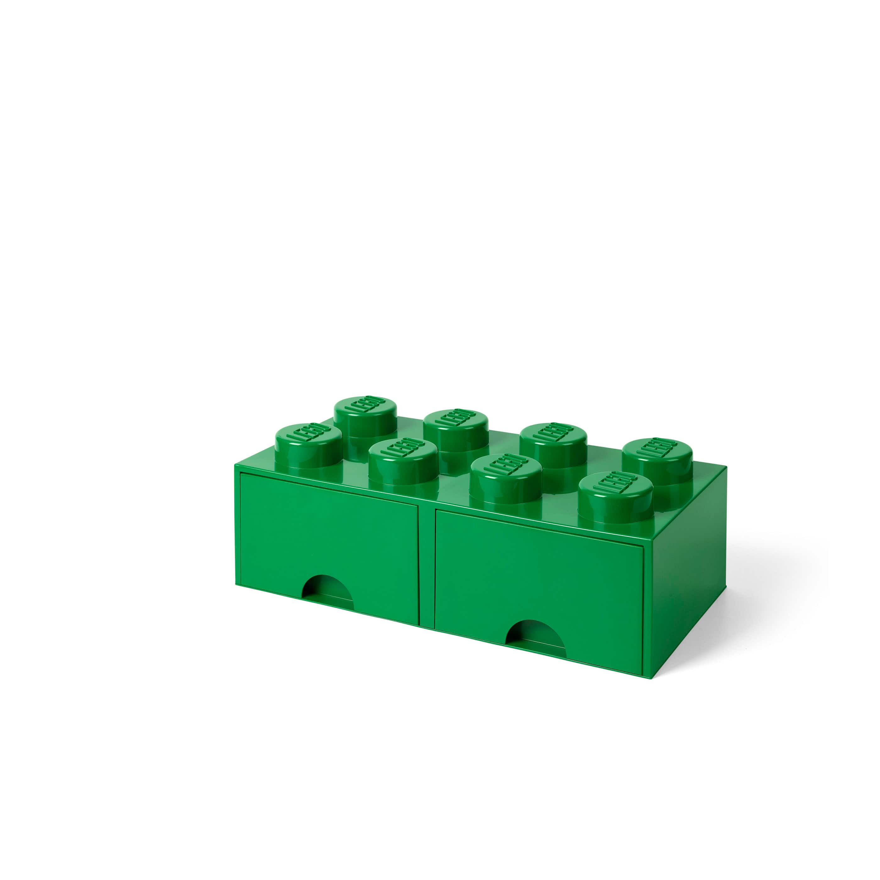 Best Buy: Room Copenhagen LEGO Storage Brick Drawer 8 Dark Green ...