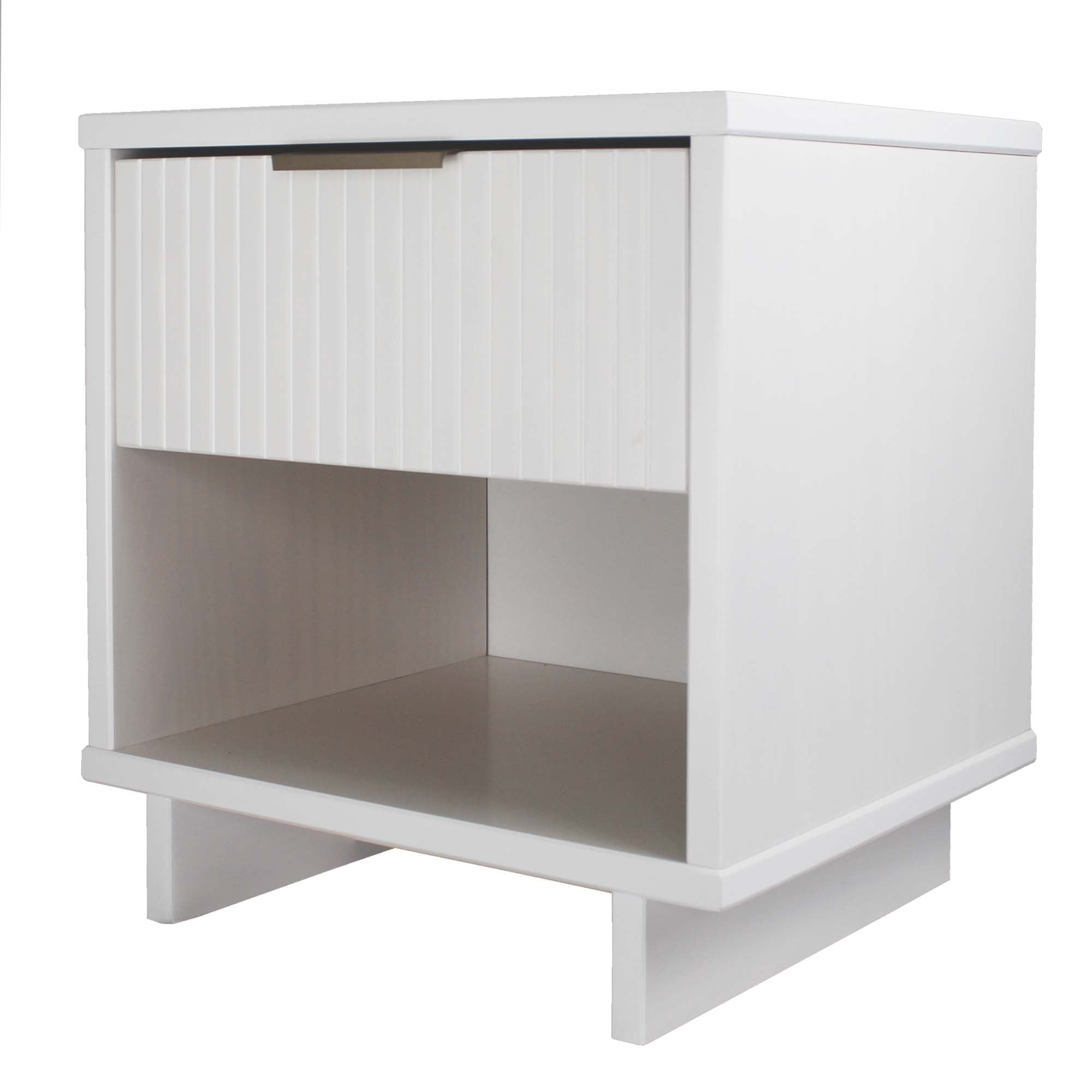 Alt View 2. Manhattan Comfort - Granville Modern 18" Nightstand - Set of 2 - White.
