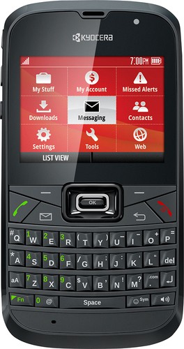  PayLo by Virgin Mobile - Kyocera Brio No-Contract Cell Phone - Black