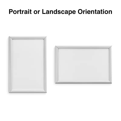 Portrait or Landscape Orientation