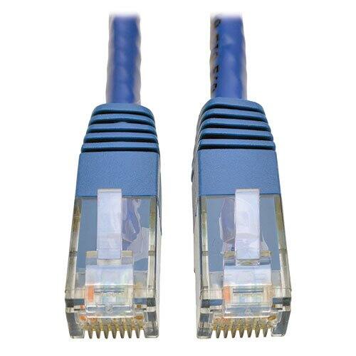 Front. Tripp Lite - Cat6 Gigabit Molded Patch Cable RJ45 M/M 550MHz 24 AWG 1 ft.