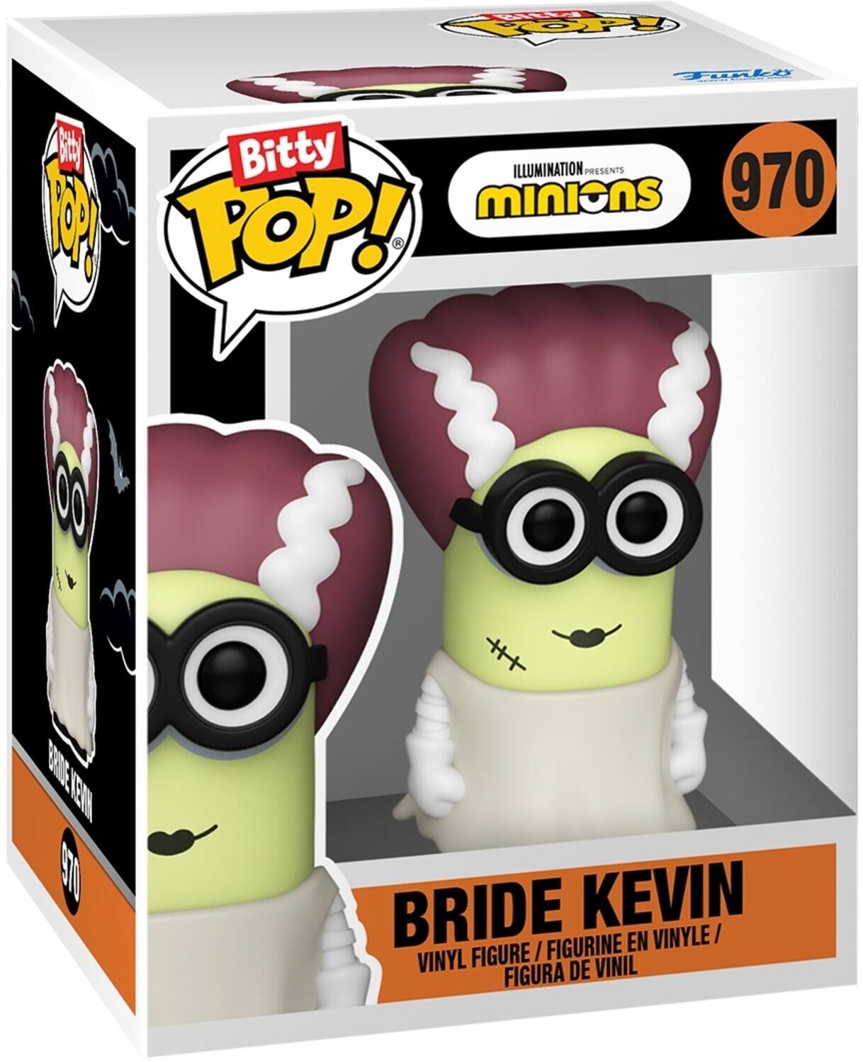 Bitty POP! ILLUMINATION PRESENTS mInions 970 BRIDE KEVIN FIGURINE EN VINYLE/ VINYL FIGURE / FIGURA DE VINIL