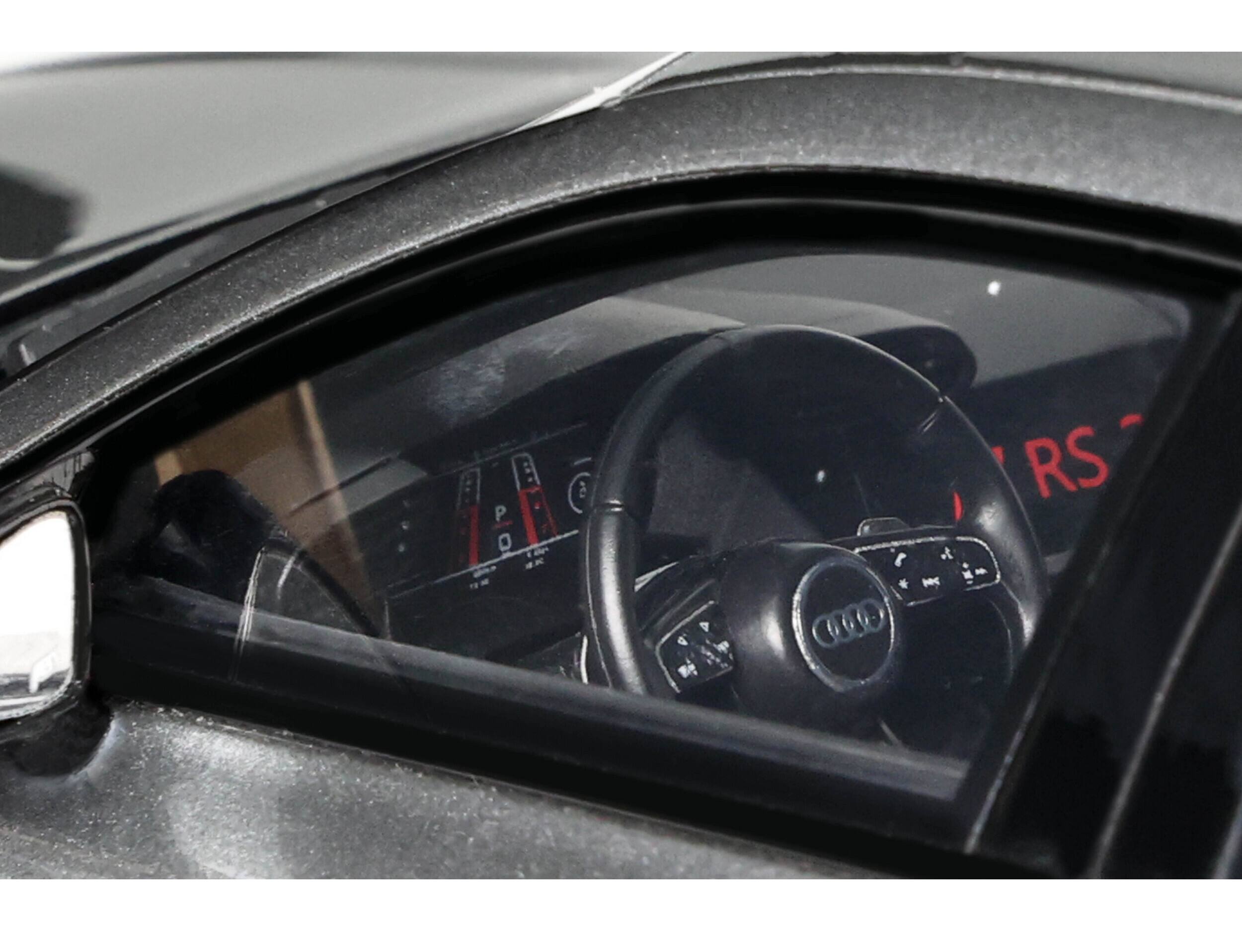 Angle. GT Spirit - Audi ABT RS3-R Daytona Gray Metallic 1/18 Model Car by GT Spirit - Gray Metallic.