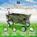 GARDEN UTILITY WAGON
- STRONG STEEL FRAME
- EASILY CLEANED
- ADJUSTABLE HANDLE
- QUICK AND EASY SET UP