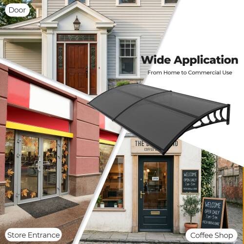 Door Wide Application From Home to Commercial Use  
THE COFFEE SHOP  
WELCOME OPEN DAILY 7AM-5PM  
Store Entrance Coffee Shop