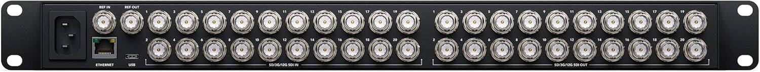 - .E. oum  
- , n 11 1E "F 9 - 1 1 , 1 " 19  17 19 a 4 - a 12 14 16 18 20 1 a & a 10 1 14 18 1 20  
- THERNET USB  
- SD/3G/12G SDI IN  
- SD/3G/12G SDI OUT