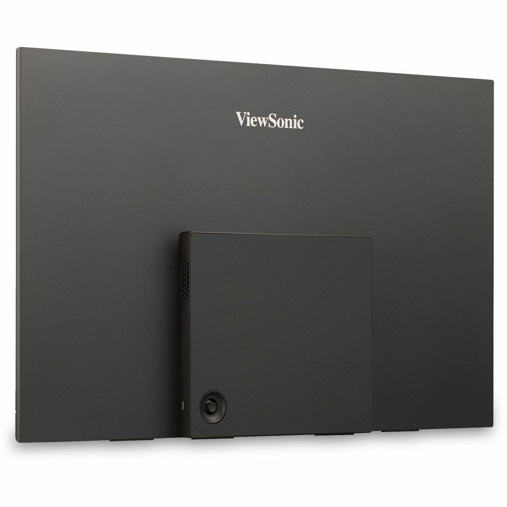 Alt View 16. ViewSonic - VX1655-4K 15.6" IPS LED UHD Portable Monitor (USB-C, Mini HDMI) - Black.