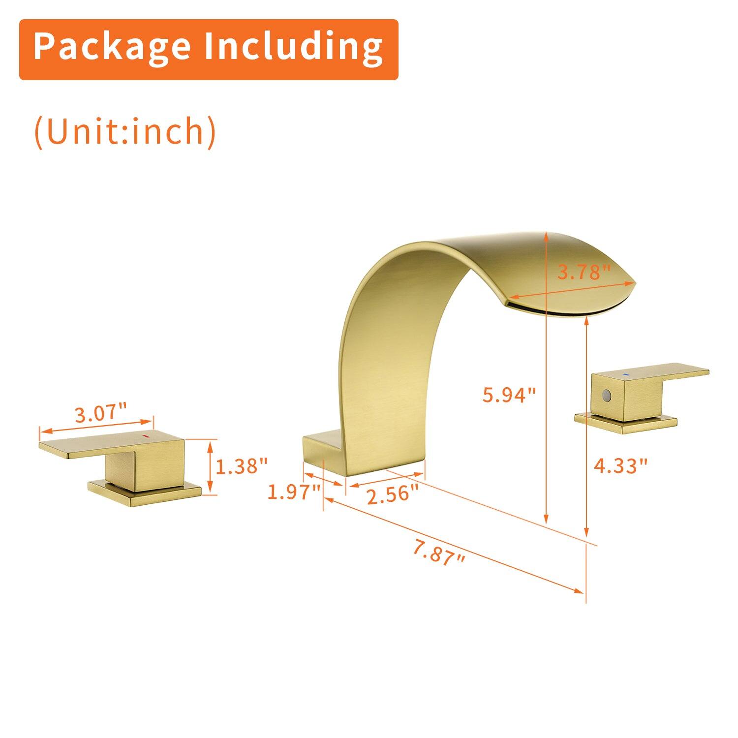 Package Including  
(Unit: inch)  
3.78"  
3.07"  
5.94"  
1.38"  
1.97"  
2.56"  
4.33"  
7.87"