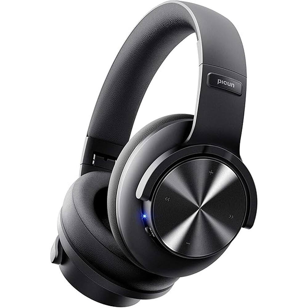 Front. Schertz - Bluetooth Headphones Over-Ear | 120H Long Playtime, 3 EQ Modes, Low Latency, Hands-Free Calls – Wireless for Travel, Hom.