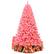 Alt View 19. Costway - 7.5ft Snow Flocked Hinged Artificial Christmas Tree with Metal Stand - Pink.