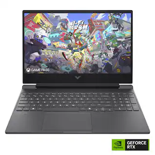 HP - Victus 15.6" Full HD Gaming Laptop - AMD Ryzen 5 7535HS (2023) - 8GB DDR5 Memory - NVIDIA GeForce RTX 3050 - 512GB SSD - Mica Silver