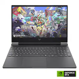 HP - Victus 15.6" Full HD Gaming Laptop - AMD Ryzen 5 7535HS (2023) - 8GB DDR5 Memory - NVIDIA GeForce RTX 3050 - 512GB SSD - Mica Silver