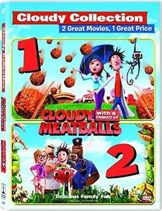 Front. Cloudy With a Chance of Meatballs / Cloudy With a Chance of Meatballs 2 - DVD.