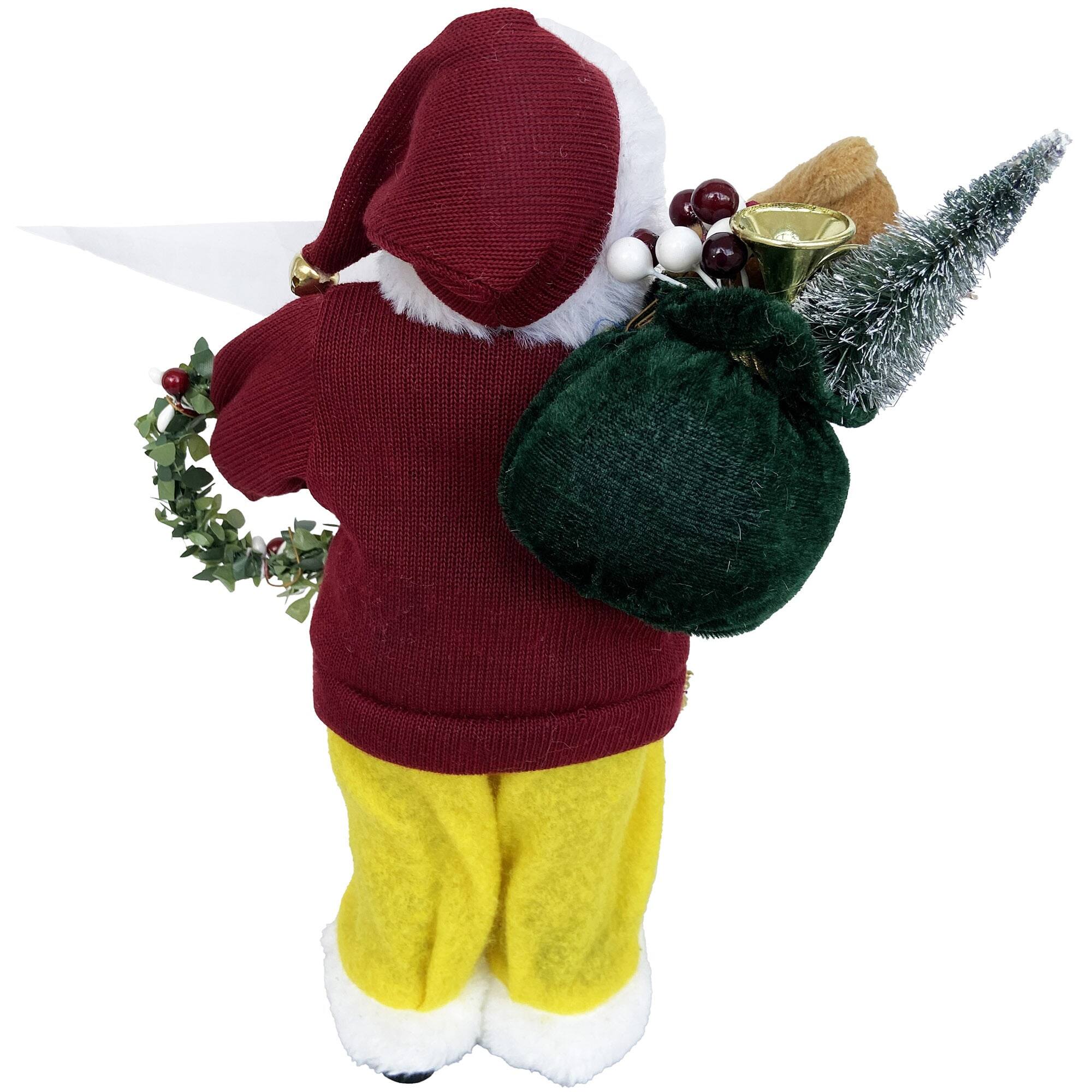 Alt View 1. Santa's Workshop - Arizona State Sun Devils 12" Santa Figure - Red.