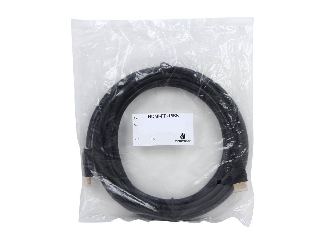 Pa HDMI-FF-15BK  
De  
QTY 1PC  
PIREFOLD