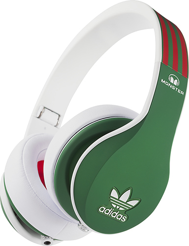 Monster adidas Over-the-Ear Headphones 128643 - Best Buy