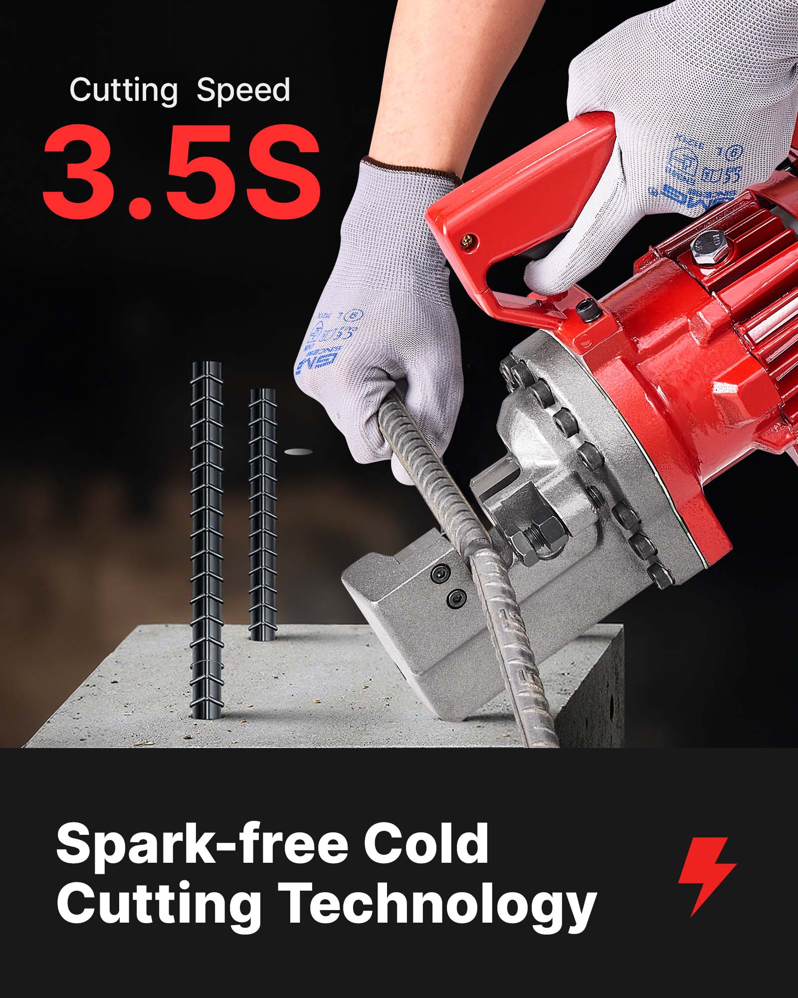 Cutting Speed 3.5S

Spark-free Cold Cutting Technology