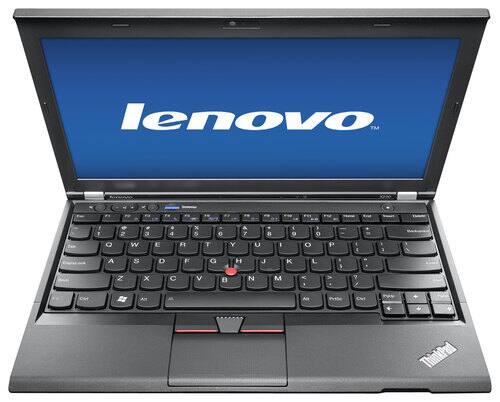 Front Standard. Lenovo - ThinkPad 12.5" Laptop - 4GB Memory - 180GB Solid State Drive - Black.