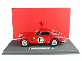 Ferrari 250 SWB #19 "North American Racing Team" "24 Hours of Le Mans" (1960) with DISPLAY CASE Ltd Ed Model Car by BBR