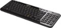 Front Zoom. Logitech - K360 Full-size Wireless Scissor Keyboard - Black.