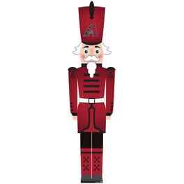 Fan Creations - Arizona Diamondbacks 46" Nutcracker Leaner - Multicolor