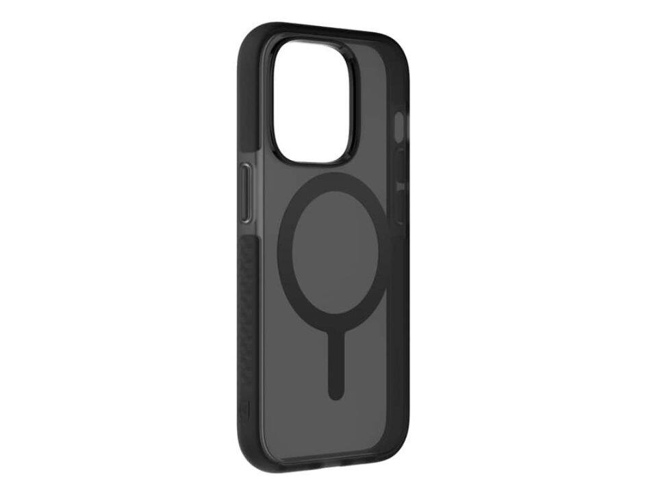 Left. BodyGuardz - BodyGuardz Ace Pro with MagSafe Case For iphone 6.1 Pro 2022 | Color: Somkey Black - Somkey Black.