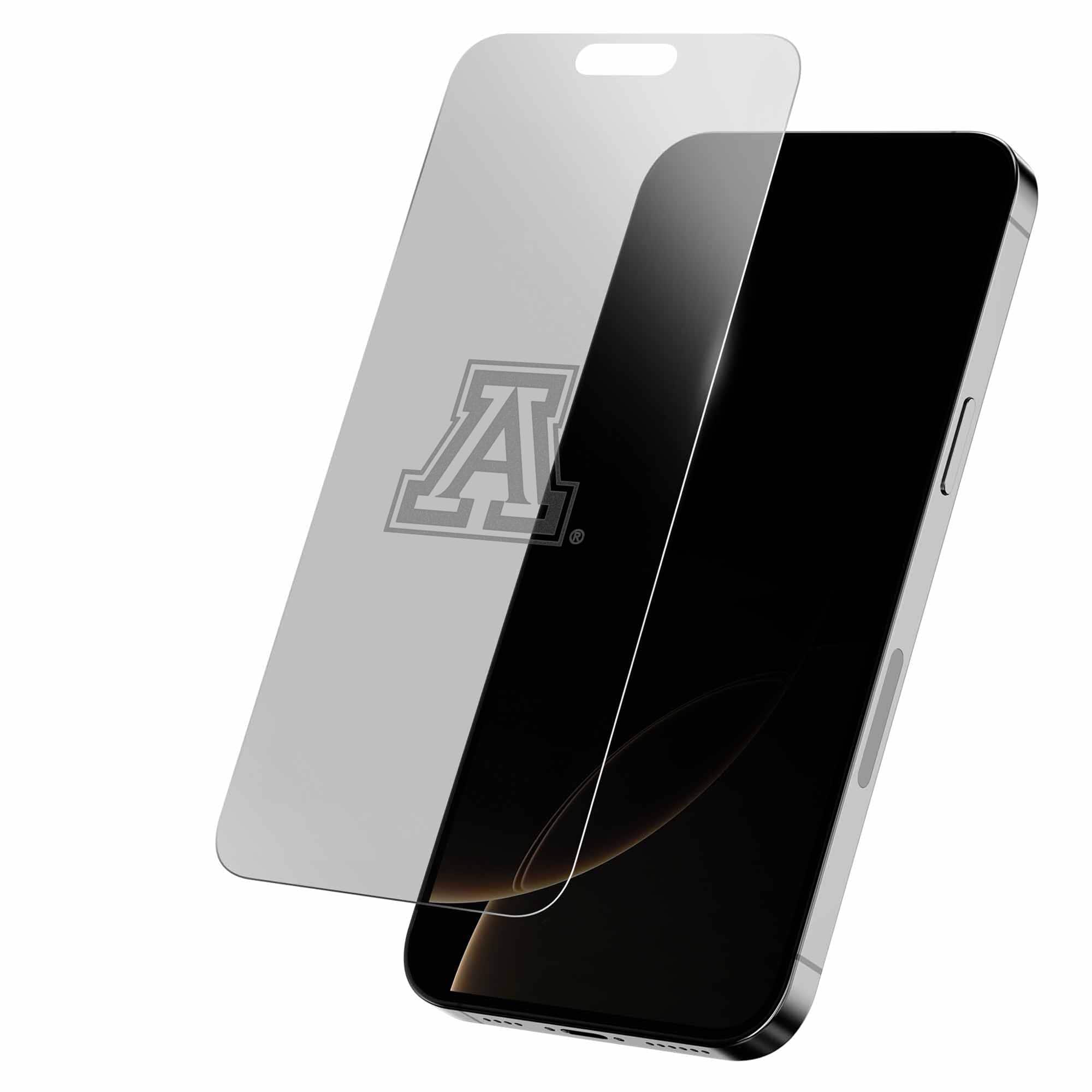 Screen Skinz - Arizona Wildcats Clear iPhone Screen Protector - 16 Pro Max - Multicolor