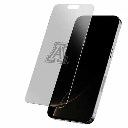 Front. Screen Skinz - Arizona Wildcats Clear iPhone Screen Protector - 15 Plus - Multicolor.