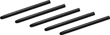 Wacom - Standard Nibs for Previous Generation Pens (5-Pack) - Black - Front_Zoom