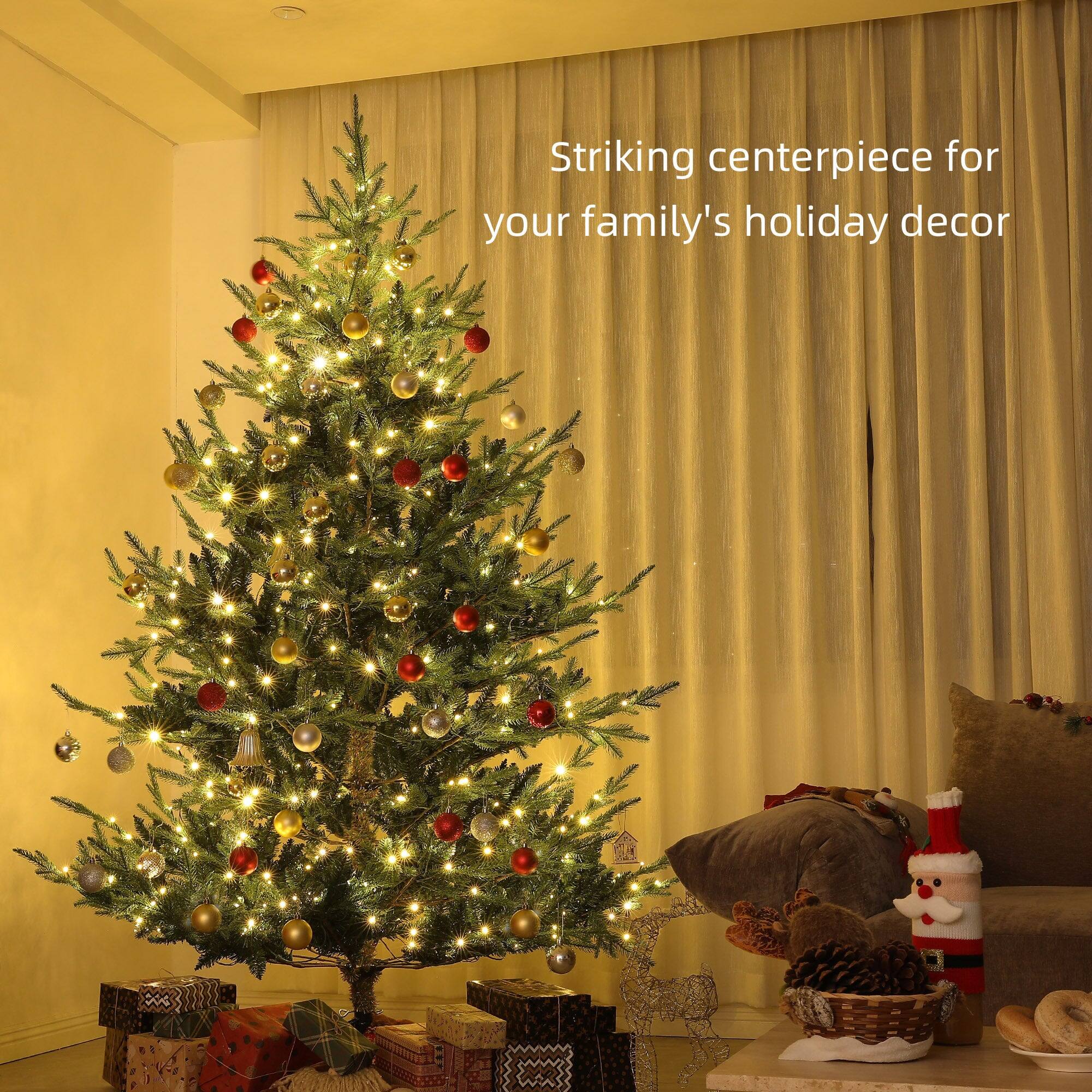 Striking centerpiece for your family's holiday decor