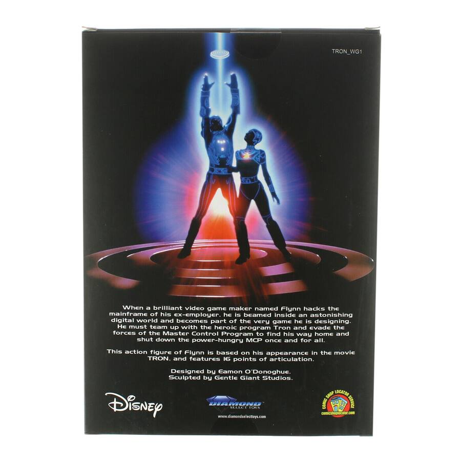 Master Control Program Tron Diamond Select Toys Tron Movie 7 Inch Action Figure | Flynn AUG219130 ...